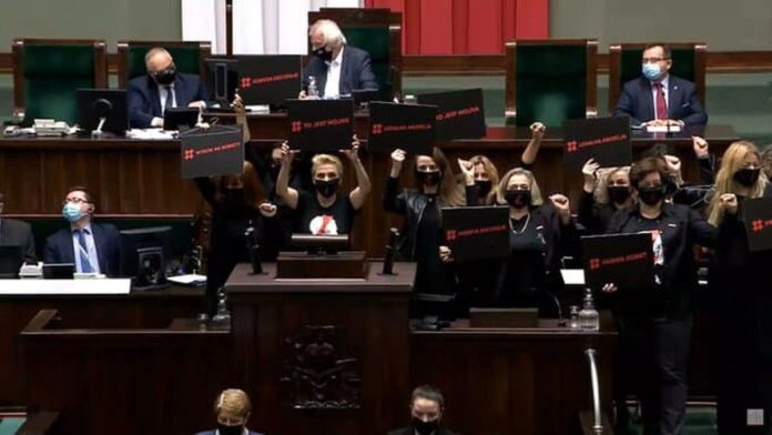 posłanki Lewicy fot. K. Kretkowska FB