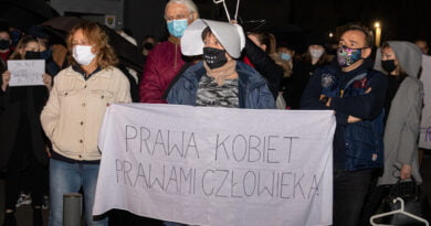 Protest przeciwko decyzji Trybunału Konstytucyjnego 22.X.2020 fot. Sławek Wąchała