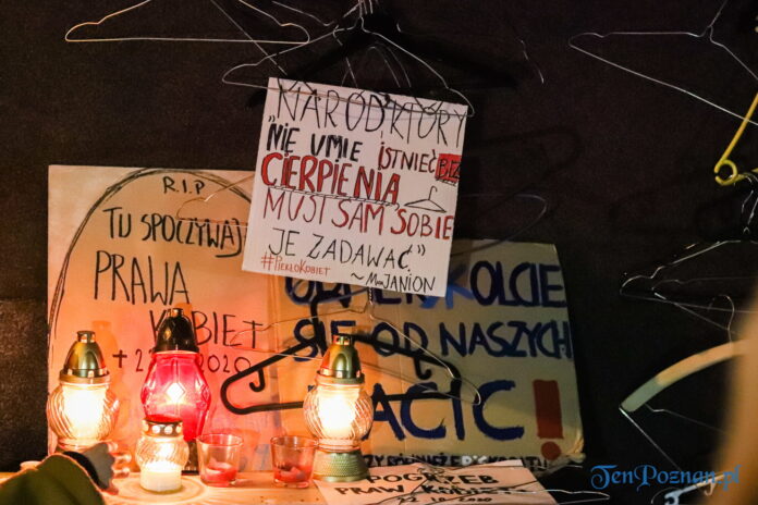 Protest przeciwko decyzji Trybunału Konstytucyjnego 22.X.2020 fot. Sławek Wąchała