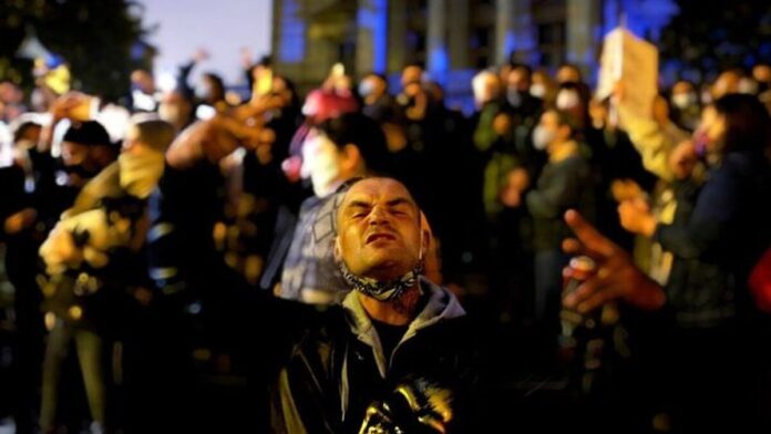 protest przeciwko wyrokowi TK fot. S. Karpiński