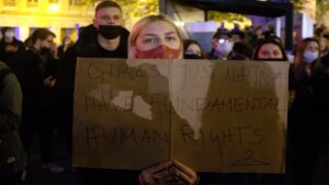 Poznań: Protest kobiet w obiektywie S. Karpińskiego