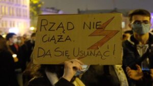 Poznań: Protest kobiet w obiektywie S. Karpińskiego