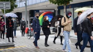 Poznań: Protest z parasolkami