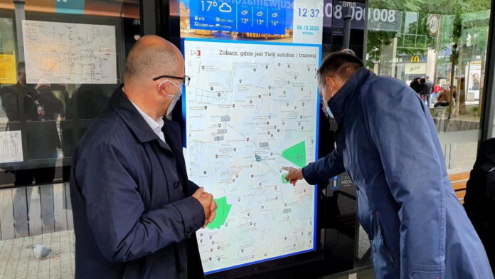 System Informacji Pasażerskiej AMS fot. UMP