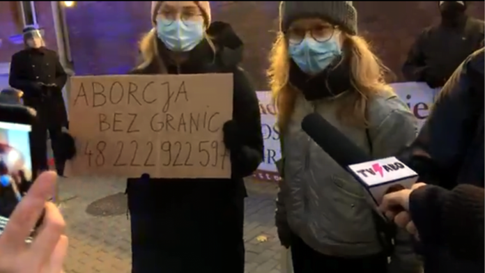 aborcja bez granic, szpital na Polnej prt scr