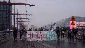 Poznań: Kobiety znów na blokadach