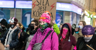 Partyzantka Poznań Strajk Kobiet fot. Sławek Wąchała