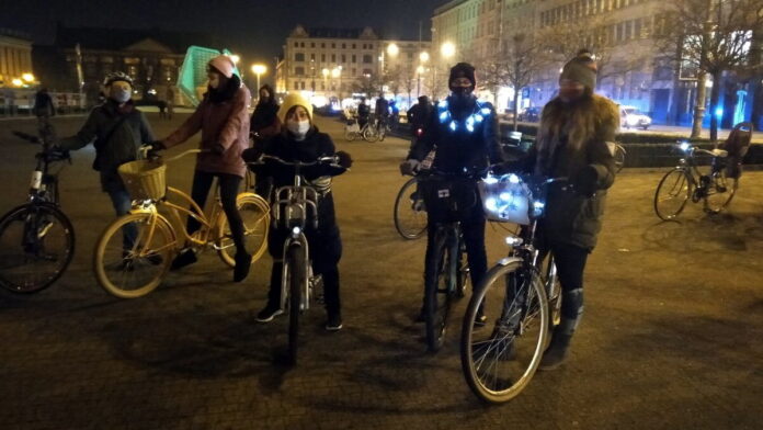 Rowerem po aborcję Strajk Kobiet