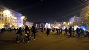 Poznań: Czwarty raz rowerzyści przejechali przez centrum. Po aborcję