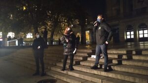 Poznań: Strajk Kobiet dla nauczycieli. I przeciwko oskarżeniom o nazizm