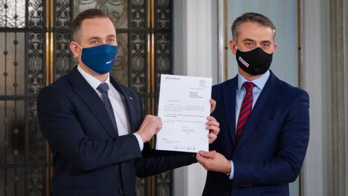 wniosek o wotum nieufności dla wicepremiera Kaczyńskiego fot. C. Tomczyk TT