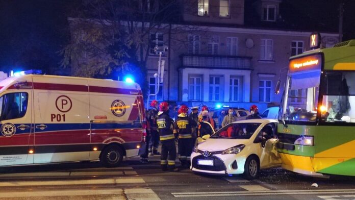 wypadek Dąbrowskiego fot. K. Adamska