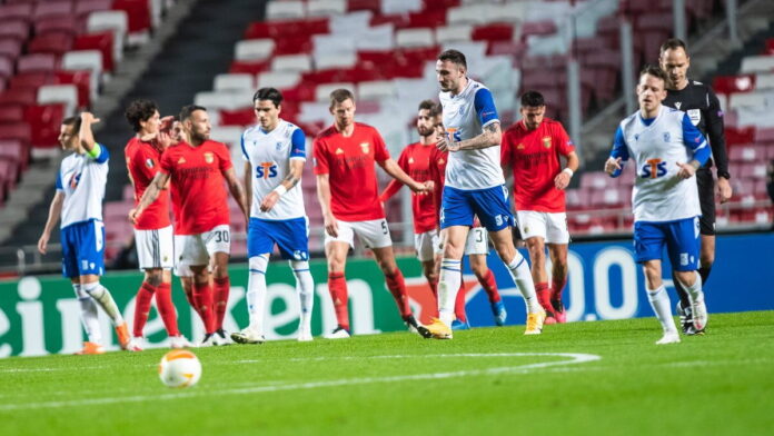 Benfica Lizbona - Lech Poznań fot. P. Szyszka Lech Poznań
