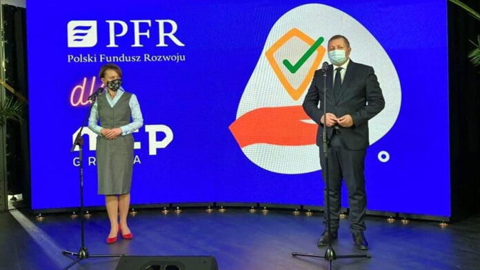 Jadwiga Emilewicz, Tomasz Kobierski fot. MTP