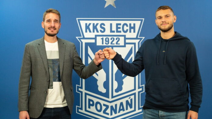 Jesper Karlström fot. Przemysław Szyszka Lech Poznań
