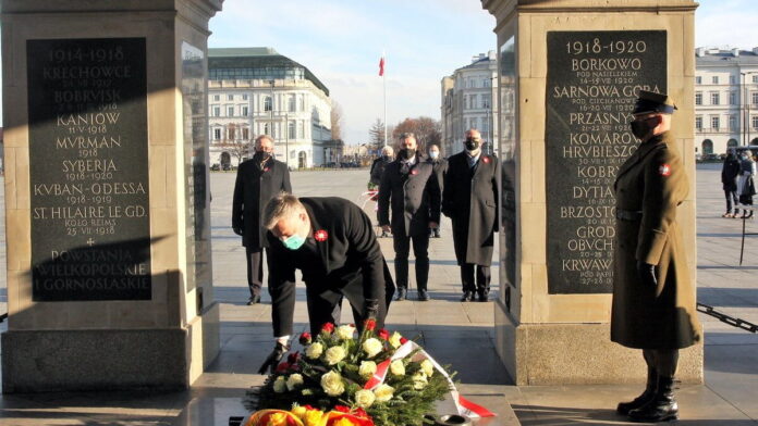 Obchody Powstania Wielkopolskiego w Warszawie fot. UMWW
