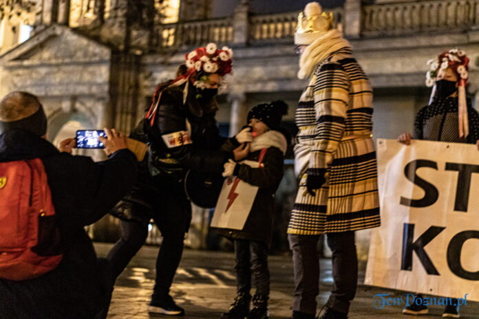 Protest Kobiet Poznań fot. Sławek Wąchała