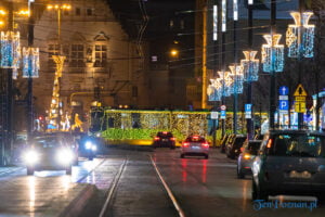 Świąteczna Bimba MPK Poznań 2020 fot. Sławek Wąchała