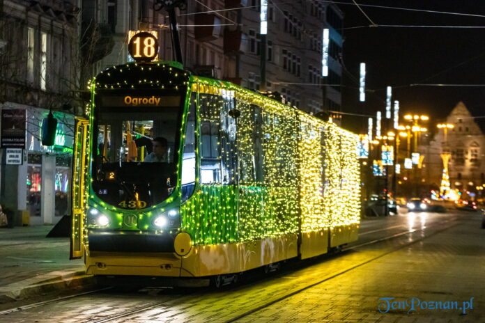 Świąteczna Bimba MPK Poznań 2020 fot. Sławek Wąchała