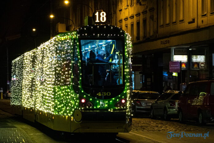 Świąteczna Bimba MPK Poznań 2020 fot. Sławek Wąchała
