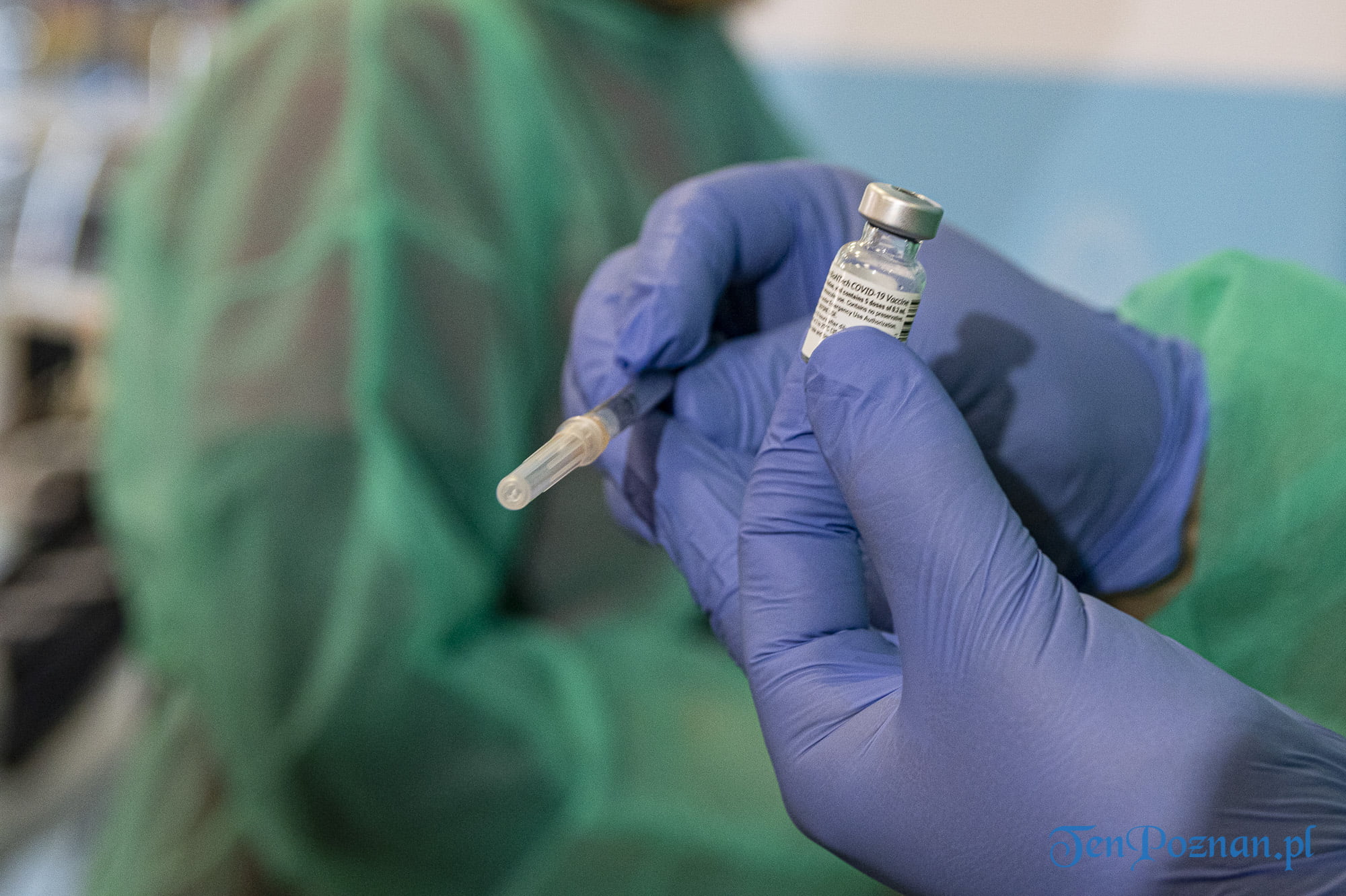 Szczepienie na Covid 19 Pfizer szczepionka pandemia koronawirus fot. Sławek Wąchała