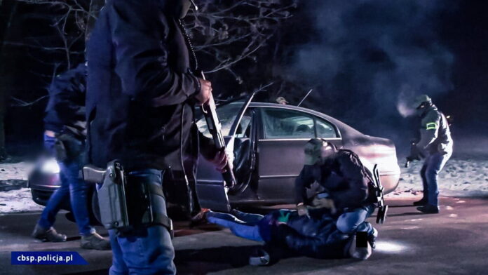 gang handlarzy narkotyków, zatrzymania fot. CBŚP