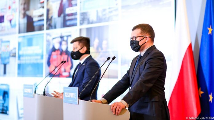 Michał Dworczyk, Paweł Szefernaker fot. KPRM
