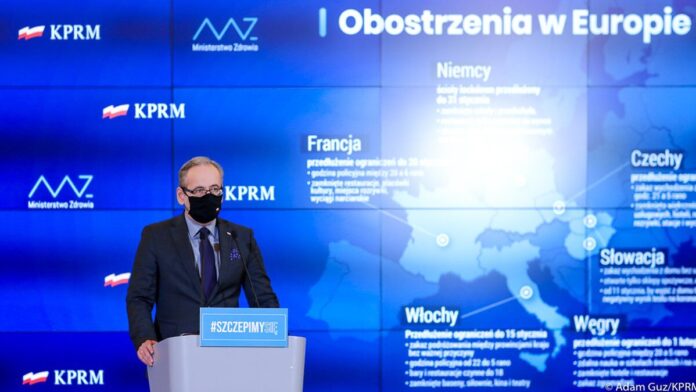 minister Adam Niedzielski fot. KPRM