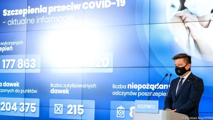 minister Michał Dworczyk fot. KPRM