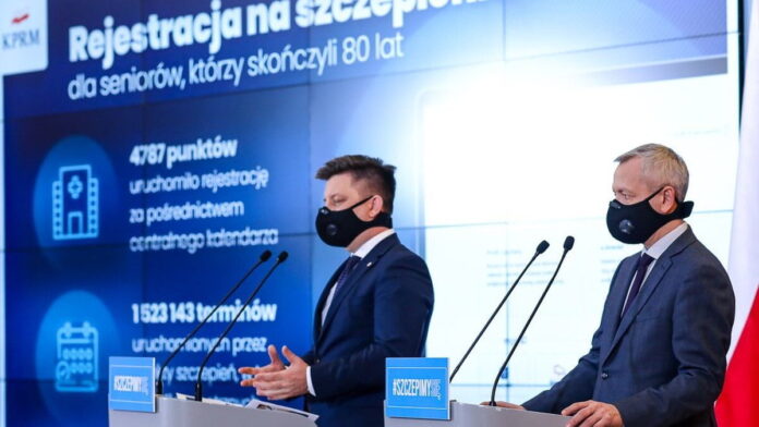 minister Michał Dworczyk, minister Marek Zagórski fot. KPRM