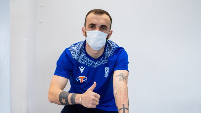 Nika Kvekveskiri fot. P. Szyszka Lech Poznań