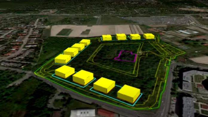 plan przyszłej budowy fot. Prawo do przyrody