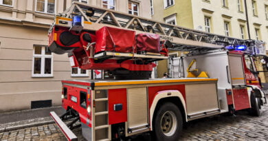 Straż Pożarna PSP OSP pożar strażacy Stare Miasto fot. Sławek Wąchała