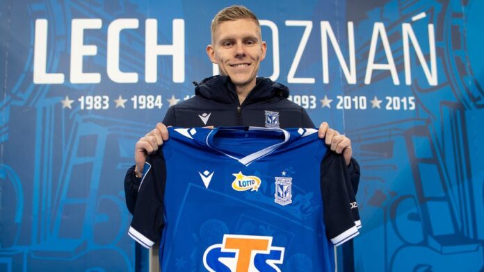 Aron Johannsson fot. Przemysław Szyszka Lech Poznań
