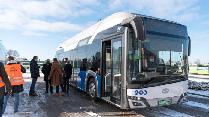 autobus napędzany wodorem fot. MPK