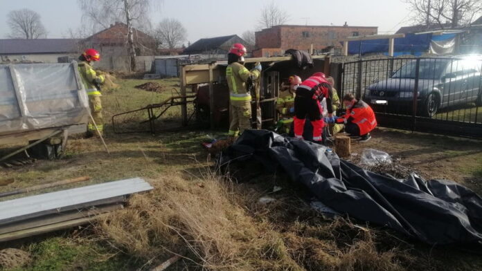 pożar traw fot. KM PSP Kalisz