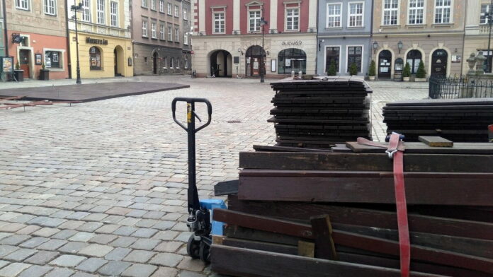 ogródki gastronomiczne, Stary Rynek