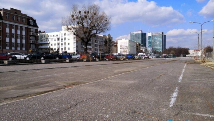 parking buforowy Dolna Wilda fot. ZDM