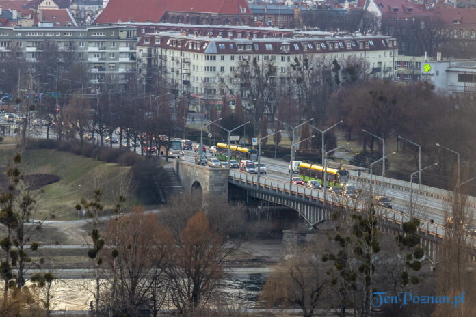 Poznań Most Królowej Jadwigi rzeka Warta fot. Sławek Wąchała