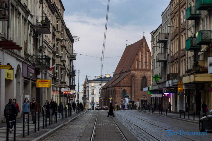 Święty Marcin remont Poznań fot. Sławek Wąchała