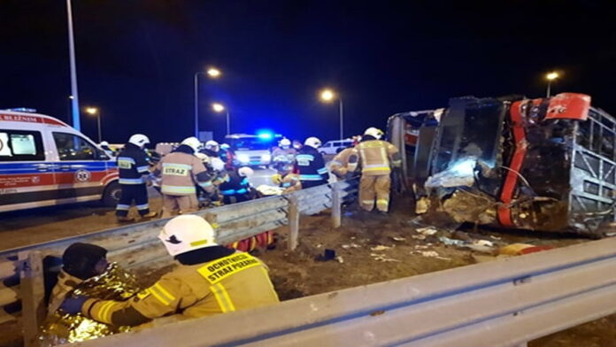 wypadek w Przemyślu fot. WSPR Przemyśl