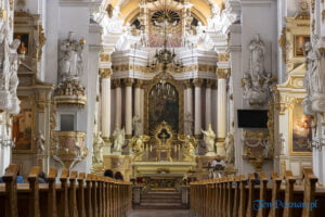 Grób Pański kościół św. Franciszka Serafickiego - Franciszkanie Garbary fot. Sławek Wąchała