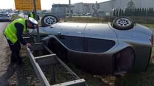 wypadek, Tarnowo Podgórne fot. policja