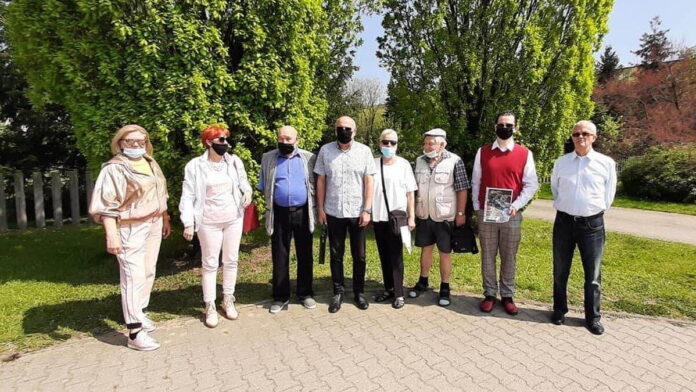 H. Owsianna, L. Dudziak, koczowisko przy Lechickiej fot. H. Owsianna FB