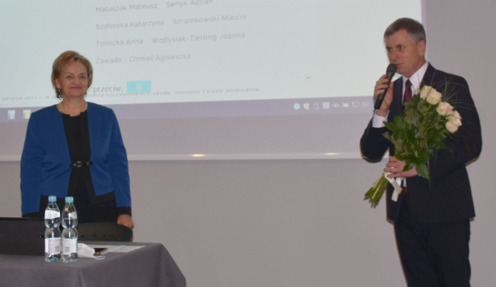 Marian Szkudlarek, Barbara Czachura fot. UMiG Swarzędz