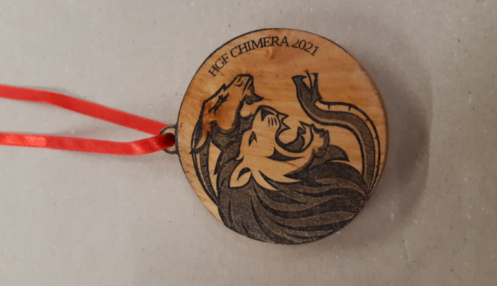 medal na Chimerę fot. ZK Wronki