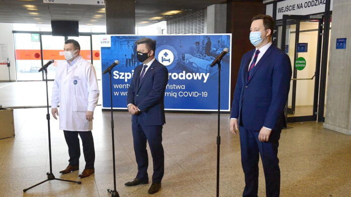 Michał Dworczyk, Artur Zaczyński, Włodzimierz Dola fot. KPRM,