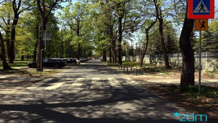 przejście dla pieszych Za Cytadelą fot. ZDM