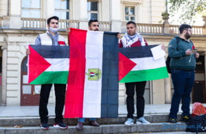 Solidarni z Palestyną - Wolna Palestyna fot. Sławek Wąchała