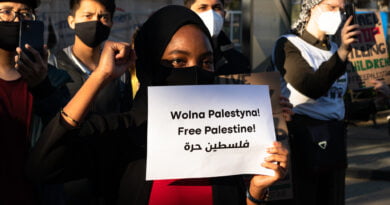 Solidarni z Palestyną - Wolna Palestyna fot. Sławek Wąchała